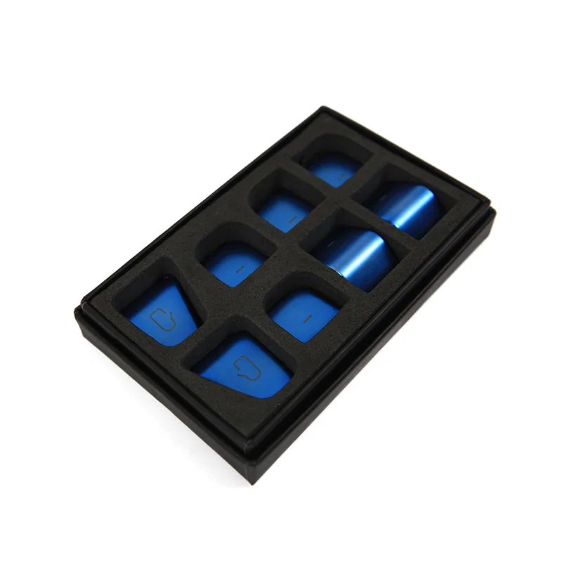 

Car Windows Lift Switch Button Sticker For Tesla Model 3 2021/Model Y 2021 ABS Button Cover Caps Car Styling