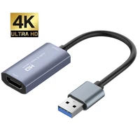 4k hd usb type c hdmi compatible 1080p video capture card video grabber record box for dvd camcorder camera recording