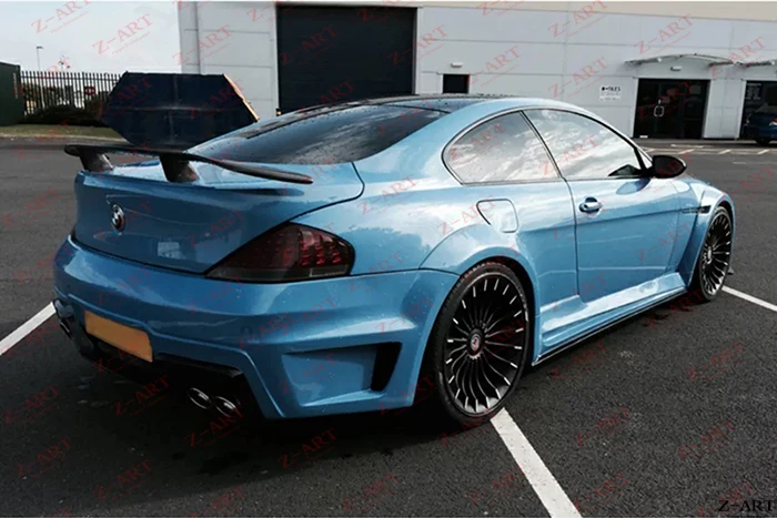 Z ART широкий тюнинг пакет для BMW E63 E64 M6 2007 2011 модифицированной кузова Комплект