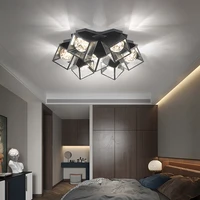 post modern ceiling lights gypsophila decor led light for living room bedroom bar restaurant lighting fixtures nordic room lamp