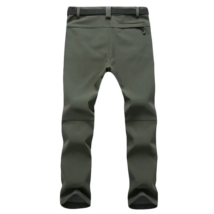 

Hot Sale New Winter and Autumn Men SoftShell Fleece Windproof Pants Fashion Casual Mens Long Pants 802