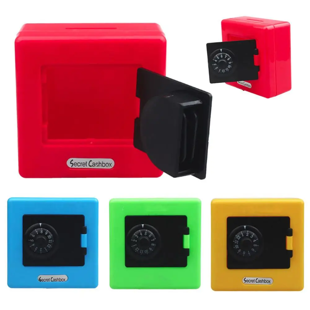 

Cute Combination Lock Money Box Code Safe Cash Coins Saving Piggy Bank Gift