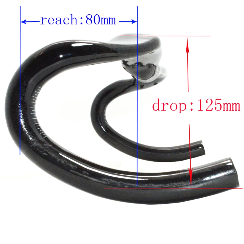 Углеродного волокна стержня road, части велосипеда, руль для велосипеда, ручка изгиб Бары 31,8 мм 380 400 420 440 мм