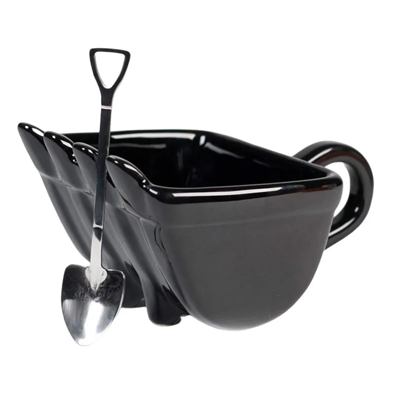 Креативная кофейная чашка экскаватор ковш дизайнерские кружки для молока кофе