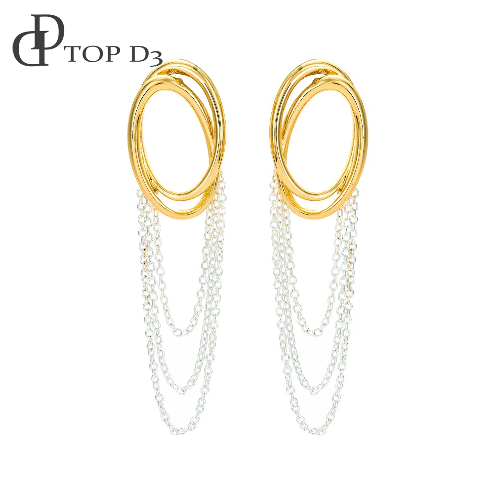 Женские серьги подвески d3 в итальянском стиле|Серьги-подвески| |