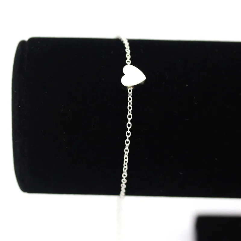 LUSION Модные женские браслеты на ногу в форме сердца простое сердце босоножки для