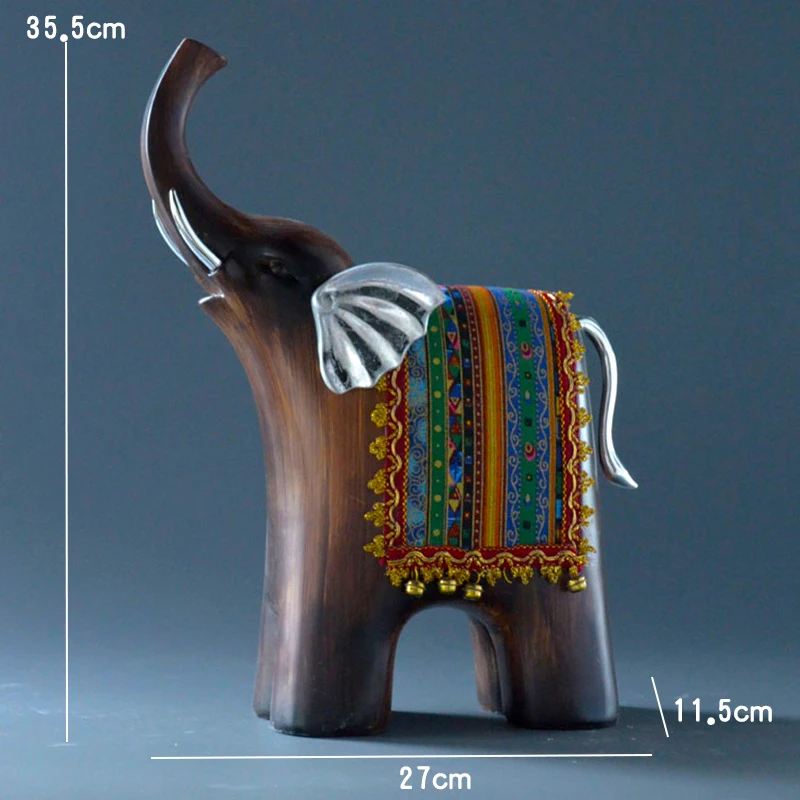 Счастливые поделки из смолы абстрактная скульптура Тайланд фэн-шуй имитация