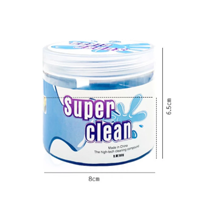 

Interior Soft Car Cleaning Clean Mud Version Plastic Crystal Computer Keyboard Cleaning Gel Magic Dust Cleaning Glue