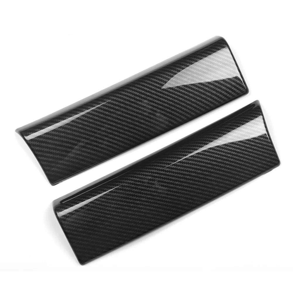 Carbon Fiber Black Для Mercedes Benz A Class W177 V177 A180 A200 A220 A250+ ABS центральный автомобильный подлокотник для хранения коробка крышка отделка наклейка аксессуары - Название цвета: Carbon Fiber Black