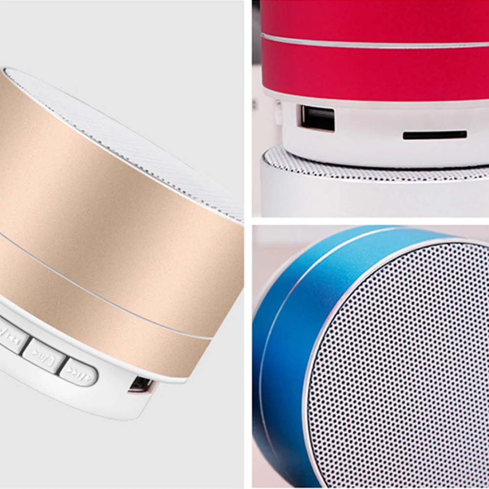 Bluetooth-колонка миниатюрная Беспроводная колонка светодиодные Bluetooth-колонки для MP3