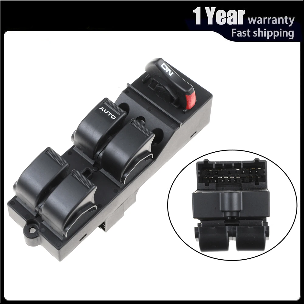 83593-S04-9500 Car accessories Power Window Control Switch Regulator Button For Honda Civic CX EX HX LX Si 4 Door 1996-2000 | Автомобили и