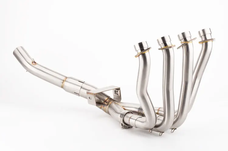 Модифицированная выхлопная труба мотоцикла глушитель FZ1 Передняя секция FAZER