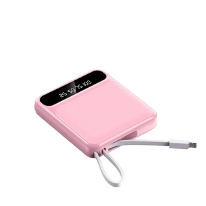 Big-capacity 37Wh/3.7V 10000-4800mAH USB PD 10.5W Fast Charging Li-Polymer Batteries For MiNi Own Line Cellphone Power Bank