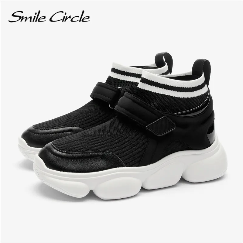 Женские кроссовки Smile Circle Легкие уличные на плоской платформе весну осень