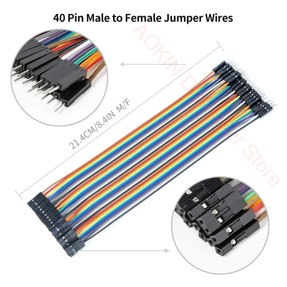 Cable for Dupont line 120pcs 20cm male to female jumper wire Dupont cable for Arduino DIY KIT female male wire jumper 2.54mm