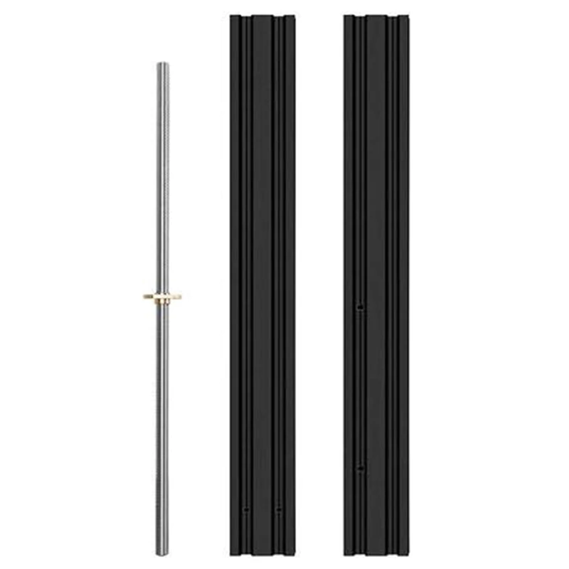 

Для 3D оригинального Ender 3 модернизация по оси Z 2040 комплект профилей с 2 50 см алюминиевыми прессовками и свинцовым винтом