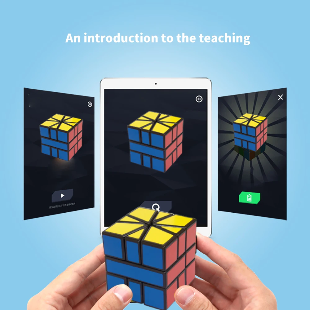 

Special-Shaped Irregular Magic Cube Puzzle Finger Toy Brain Trainning Professional Speed Cube Educational Toys For Children