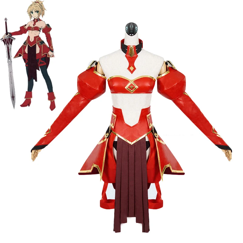 Женский карнавальный костюм FGO Fate/Apocrypha Mordred вечерние костюмы из искусственной