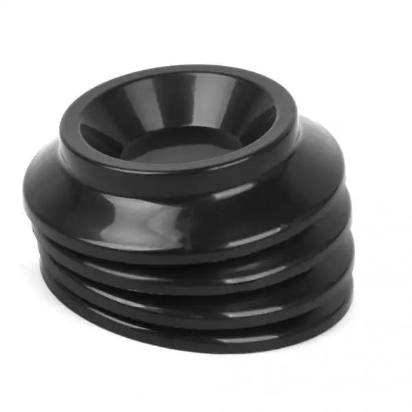 

Plastic Upright Piano Caster Cups 4pcs Black