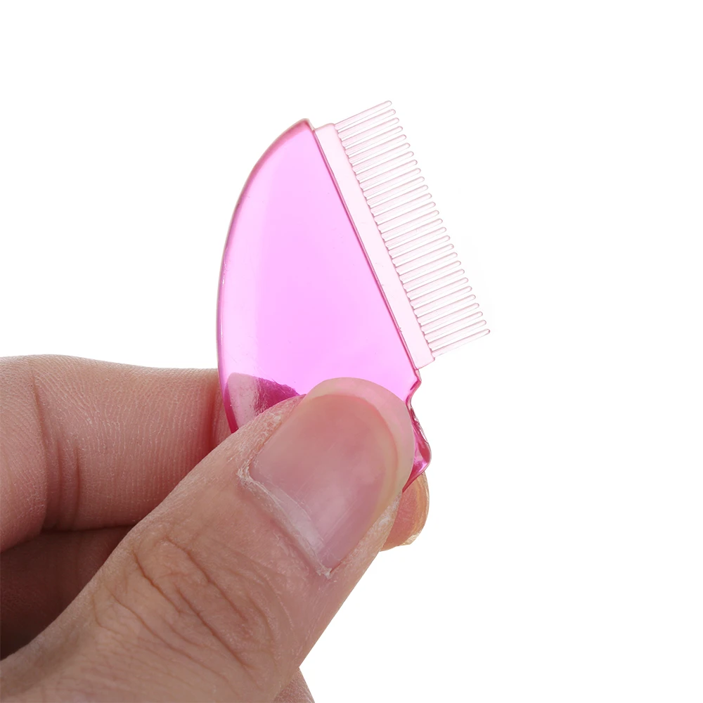 Пластиковые стальные иглы складные расчески для бровей портативные Кисти