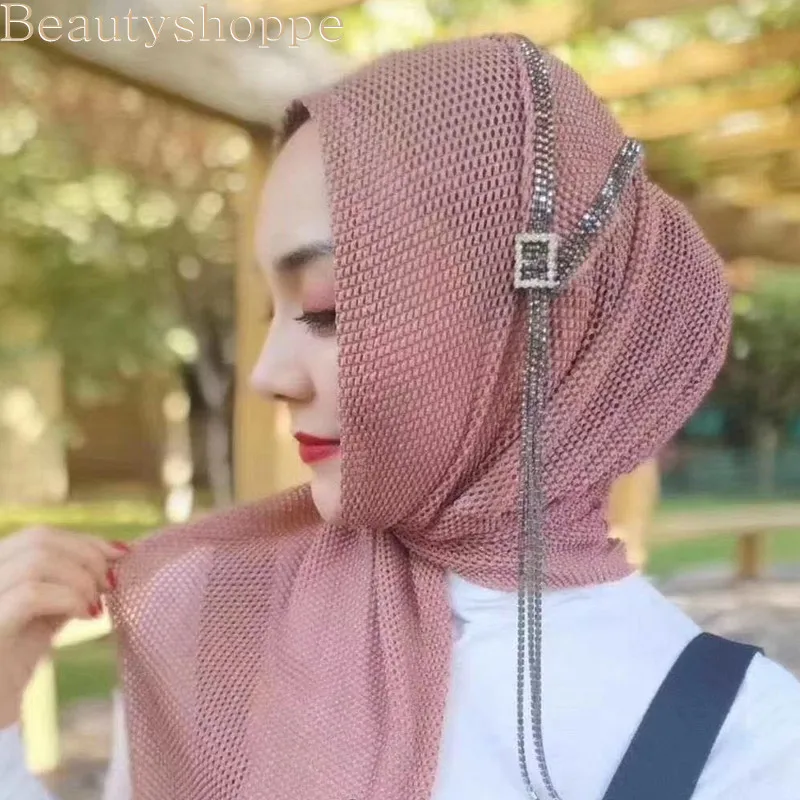 Мусульманский шарф арабские женщины готовы носить хиджабы с кисточками