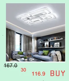 Chandelierrec чердак люстры черный/белый Железный корпус бар гостиная низкие потолки СВЕТОДИОДНЫЙ Потолок люстры светильники