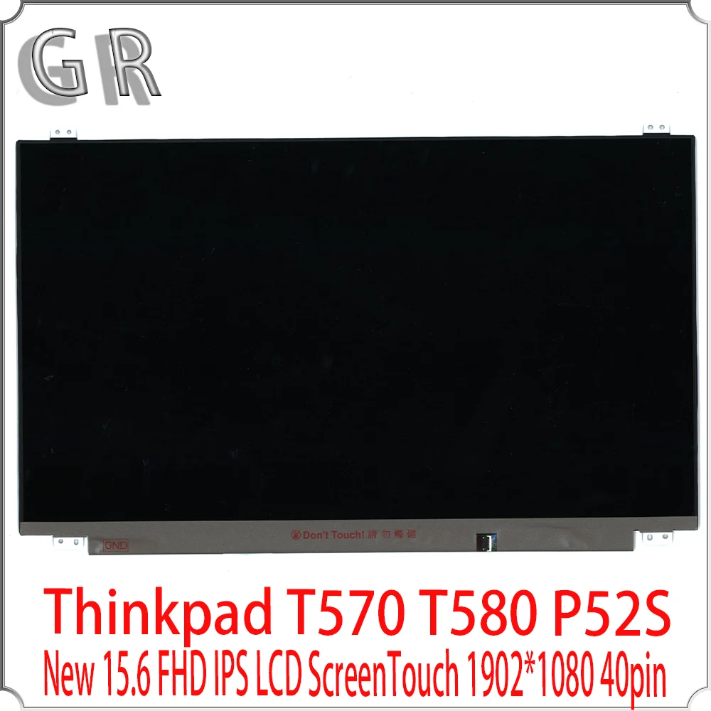 

New 15.6 FHD IPS LCD Screen For Lenovo Thinkpad T570 T580 P52S Laptop Touch Screen 40pin FRU 01YU836 01LW115 01YR205