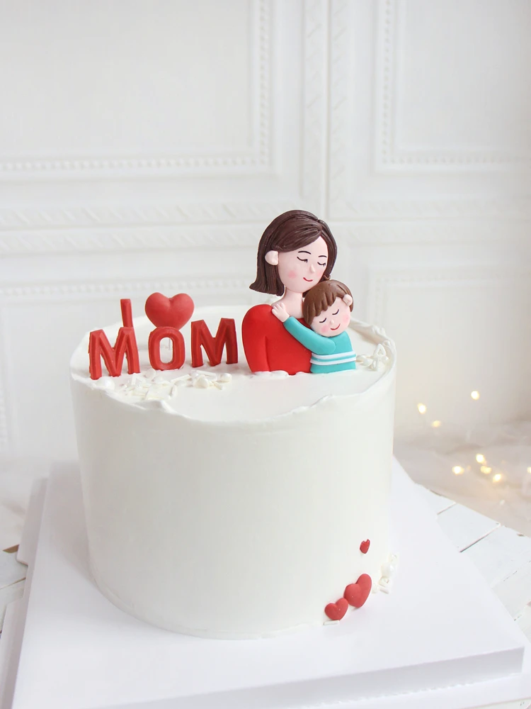 День матери экспресс доставка и красивыми цветами Торт фигурки жениха невесты