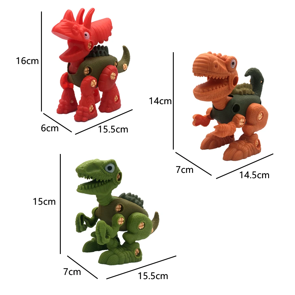 Динозавр игрушки Стволовые Для 3 лет разобрать здание игровой набор упаковка из