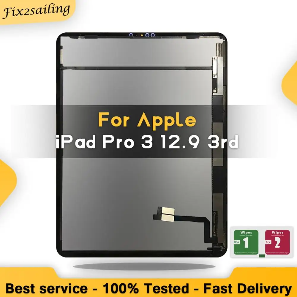 Новинка ЖК дисплей для iPad Pro 3 12 9 дюйма 3rd Gen 2018 A1876 A2014 A1895 a53 детали замены|ЖК-экраны