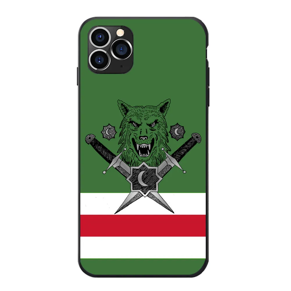 For XIAOMI 5 6 8 9 MAX MIX NOTE LITE PRO CC SE Chechen National Flag Coat Of Arms Map Theme Soft TPU Phone Back Cases | Мобильные