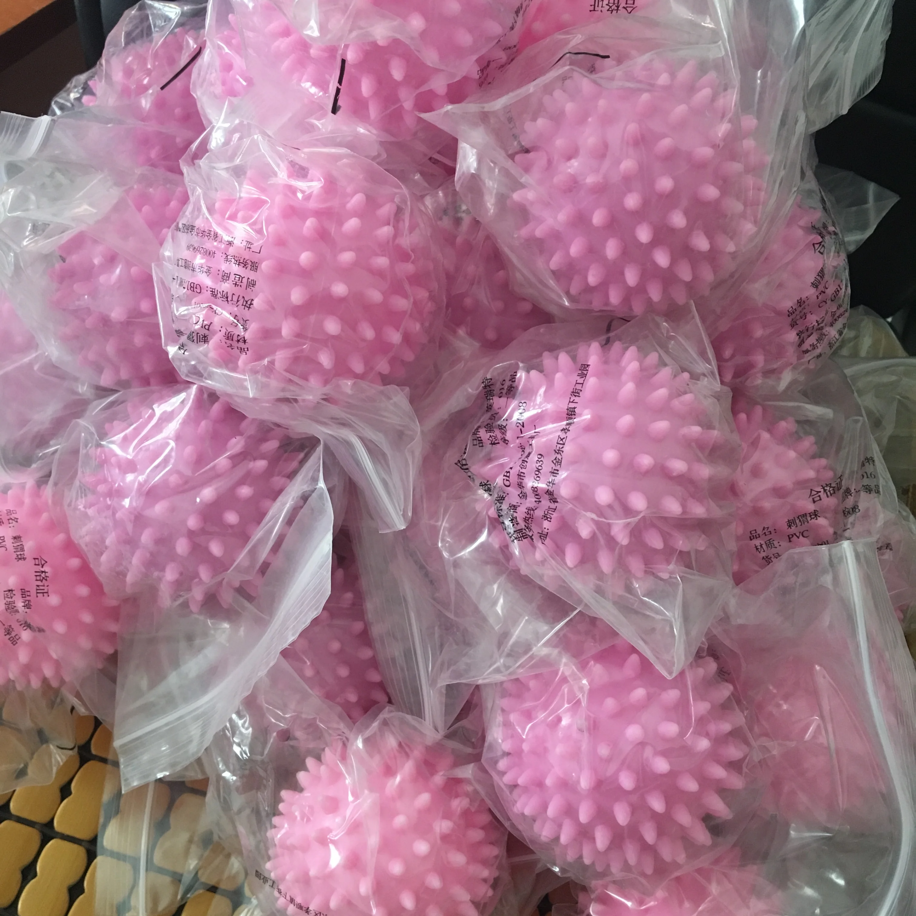 7 см голубая и розовая искусственная кожа PVC подошвы ежик Сенсорная лампа