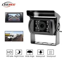rear view camera for truck trailer bus parking sensor assistance led ir night vision monitor device supportor auto accessories