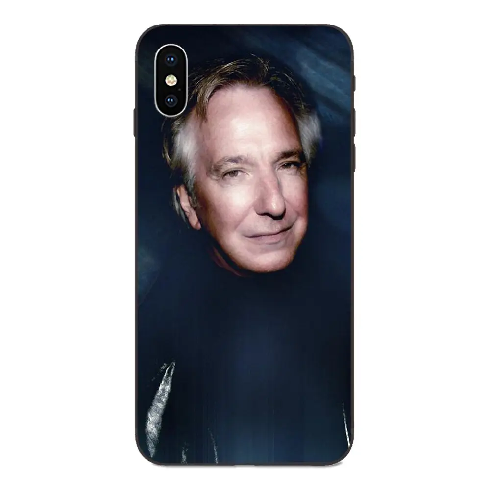 Топ детальный популярный ТПУ Черный для Apple iPhone 4 4s 5 5S SE 6 6S 7 8 Plus X XS Max XR Severus Snape - Цвет: as picture