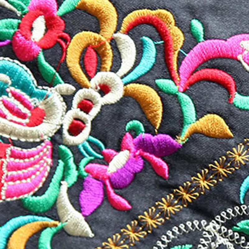

2017 Vintage Messenger Handbag Ethnic Boho Embroidered Floral Bags Shoulder Purse Gift SEC88