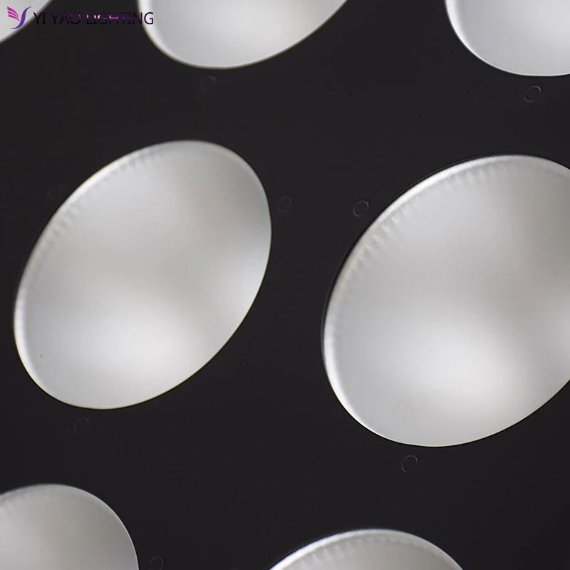 Светодиодные RGB лампы 5x5 25x10 Вт звуковая Автоматическая Матрица для свадебного