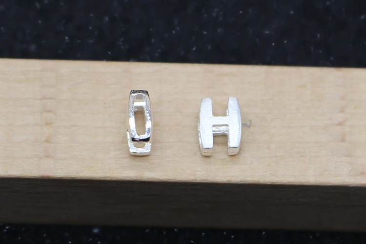 925 пробы Серебряное маленькое изящное Оригинальное персонализированное A-Z ожерелье с буквами подвески для женщин DIY ювелирные аксессуары подарок S-P363