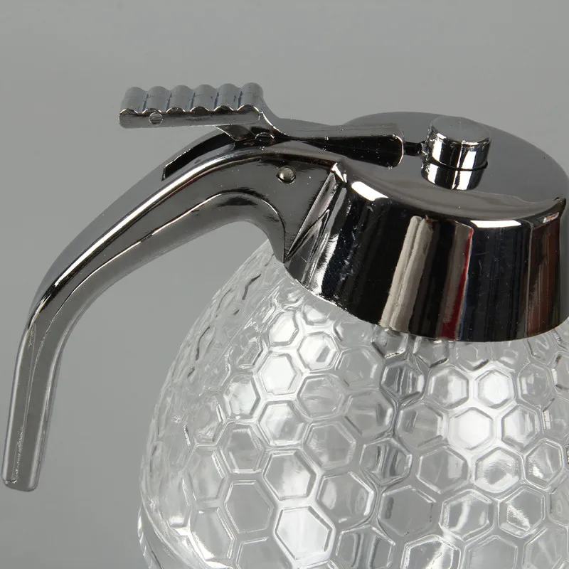 

Baking Honey And Syrup Bottle Pot Dispenser Non-Drip Honey Dispenser