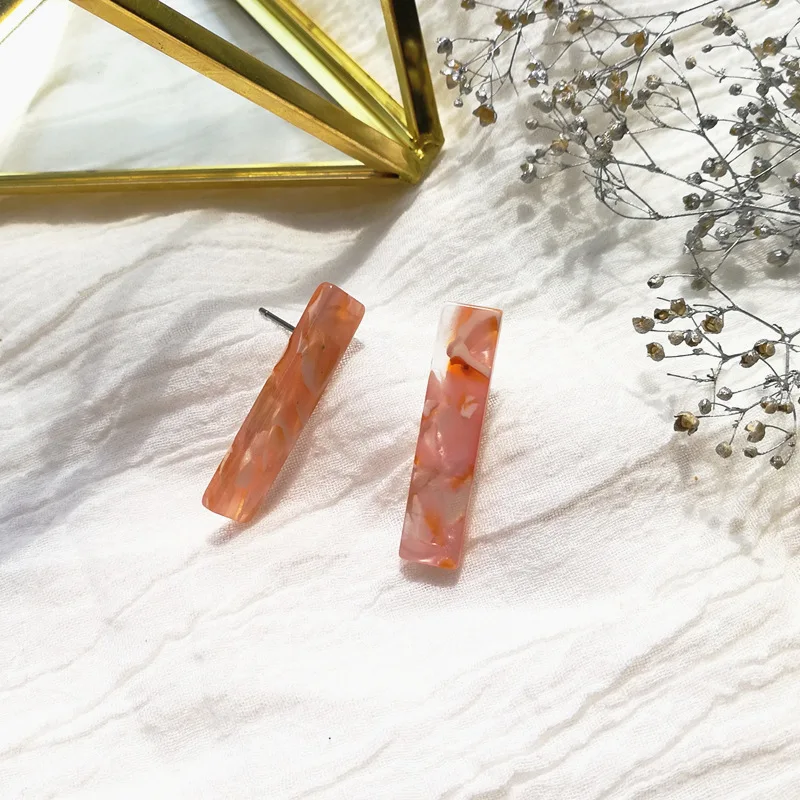 Милые Черепаховые цветные леопардовые акриловые уксусная кислота лист