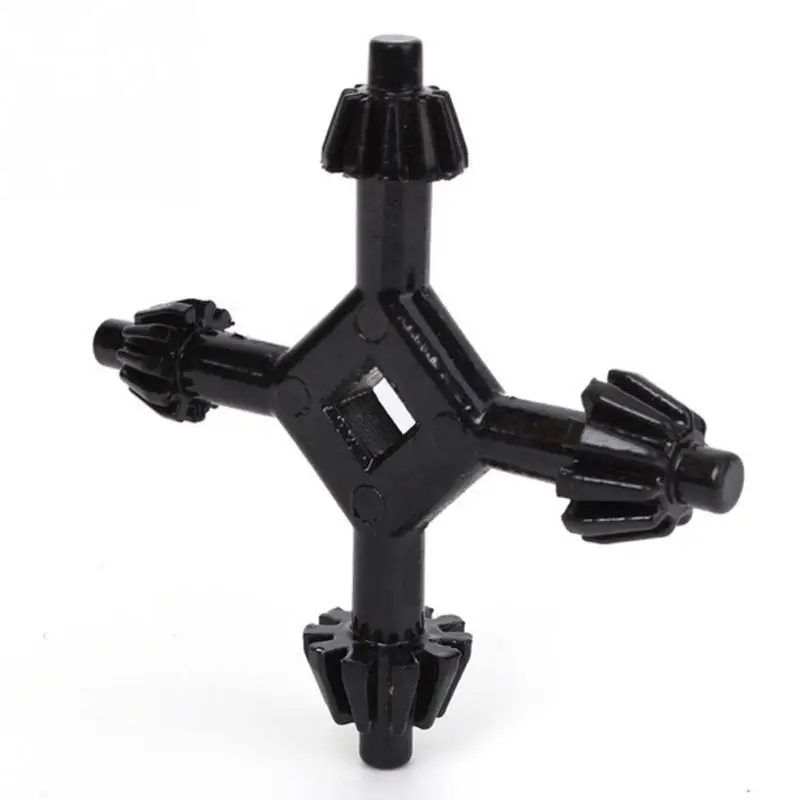 Ключ для патронов Wrench Drills Chuck Key 4 Way Drill Press Chucks Universal Combination Hand Tool Accessories in 1 Fit on - Ключ для патронов с четырьмя отверстиями для сверлильных прессов, универсальный комбинированный ручной инструмент, подходит для вс