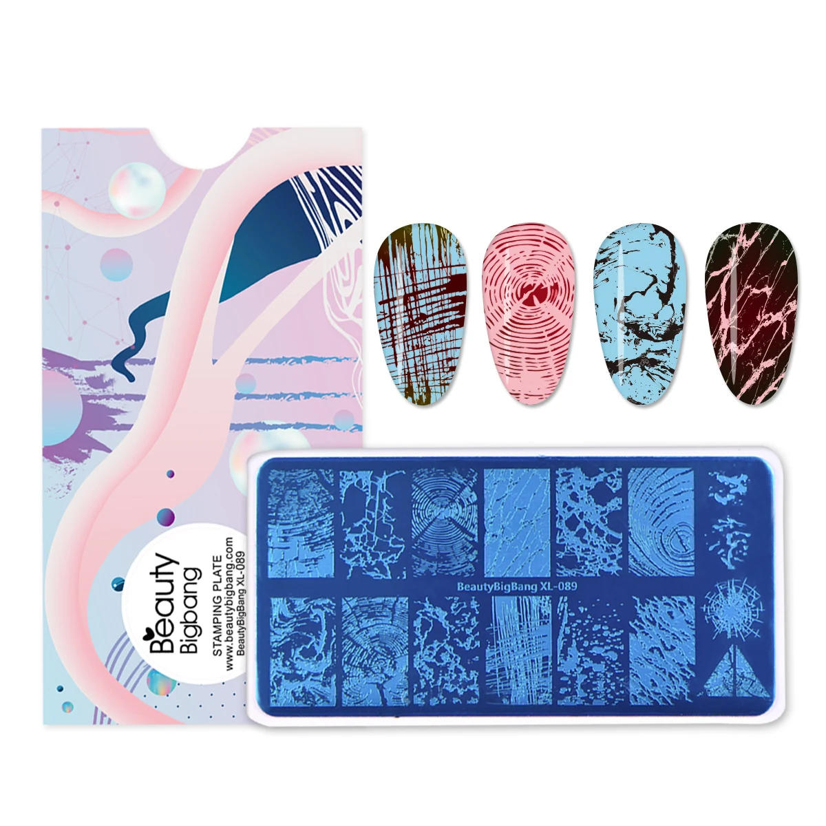 

Nail Art Stamping Plates Stainless Steel Nail Stamping Plates Nail Art DIY Nail Image Plate Stencil Nail Art Accessories Tools