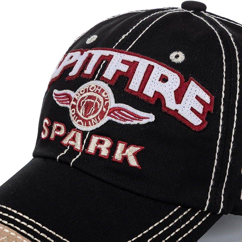 

New 1 PCS Unisex Cap Letter Embroidery Quality Cotton Plain Baseball Hat Casual Adjustable Hats For Women Men