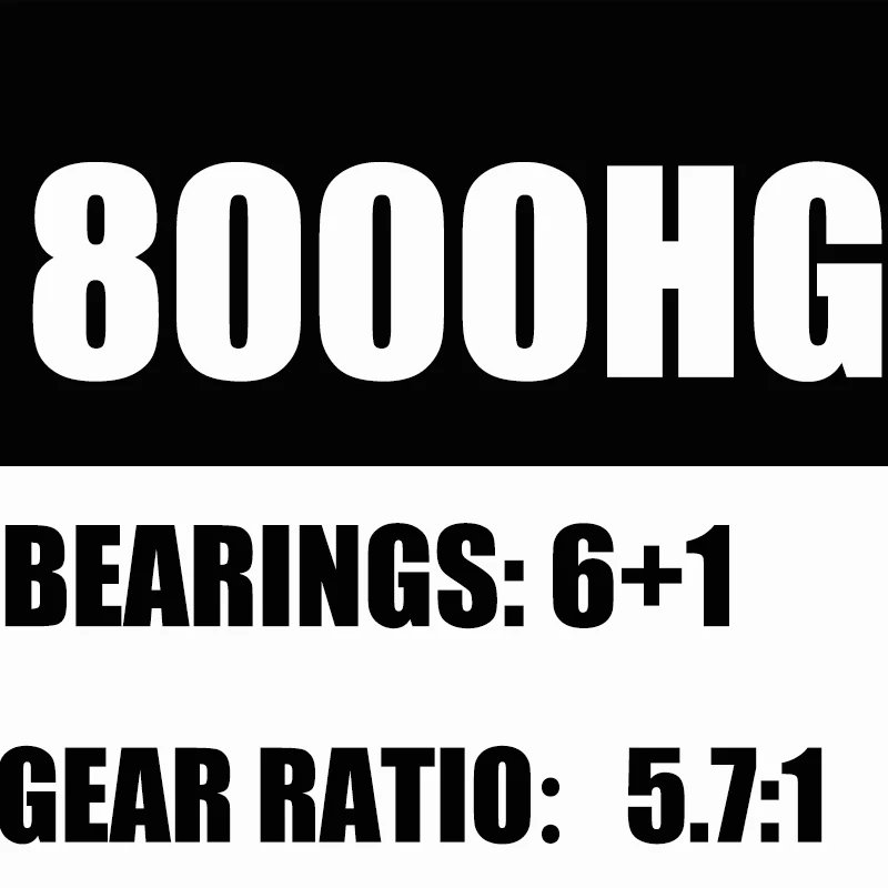 8000HG SHIMANO BIOMASTER SW 5000XG 6000PG 8000PG 10000HG HAGANE& X-SHIP Передаточное отношение 6+ 1BB спиннинговая катушка для соленой воды - Цвет: 8000HG
