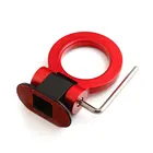 Новый автомобиль Стайлинг трейлер крючки наклейка украшение автомобиля задний передний прицеп моделирование гоночное кольцо автомобиль Буксировочный Крюк