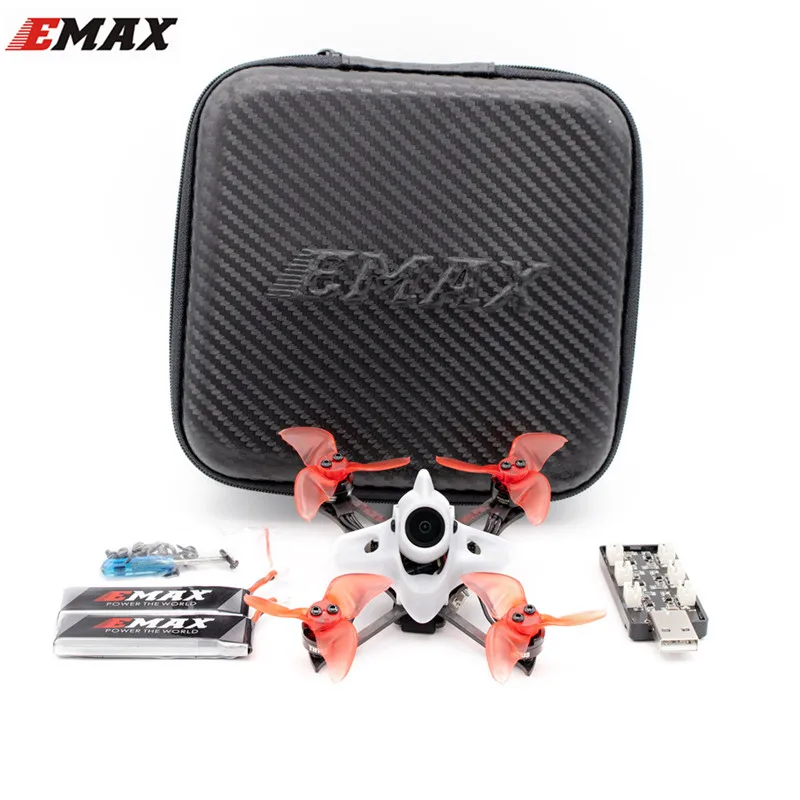 Лидер продаж гоночный Радиоуправляемый квадрокоптер EMAX Tinyhawk II RACE 90 мм 2S FPV
