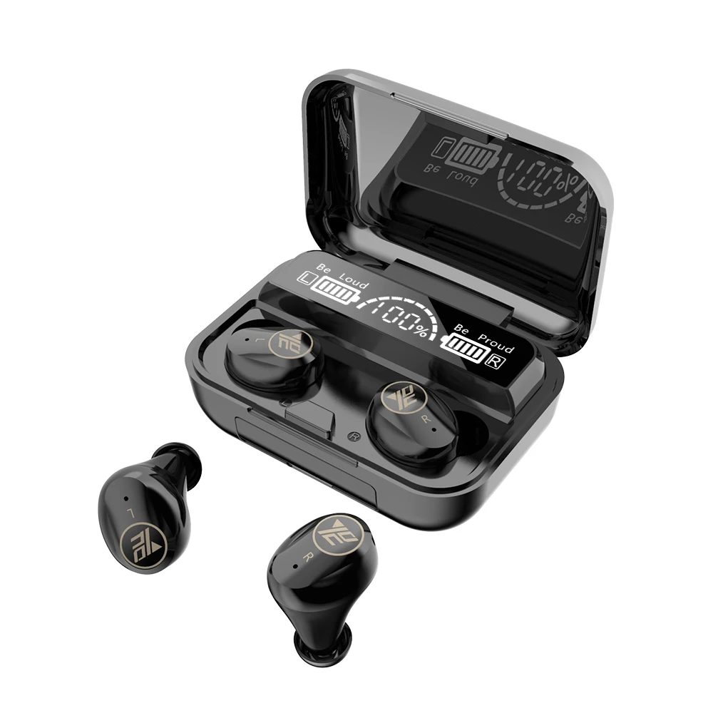 

Wireless Headphones TWS Bluetooth5.0 earphone HiFi Waterproof earbuds Touch Control Headset for sports /game