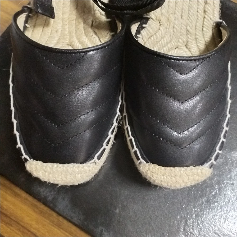 Chueyz/женские эспадрильи с ремешком на лодыжке удобные шлепанцы женская