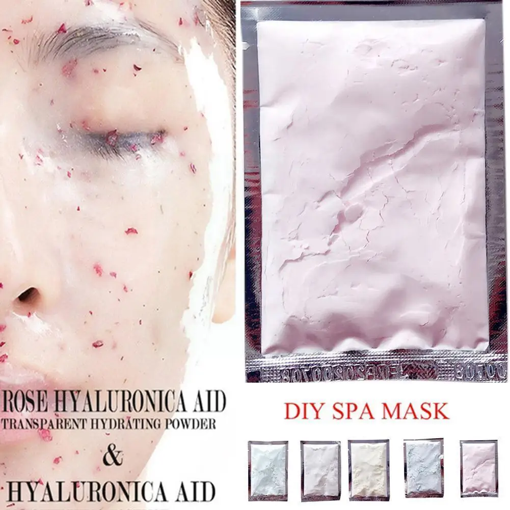 

Rose Hydrating Mask Moisturizing Mask Powder Beauty Mask Soft Care Mask Crystal Facial Skin Mask Powder Gel V1L2
