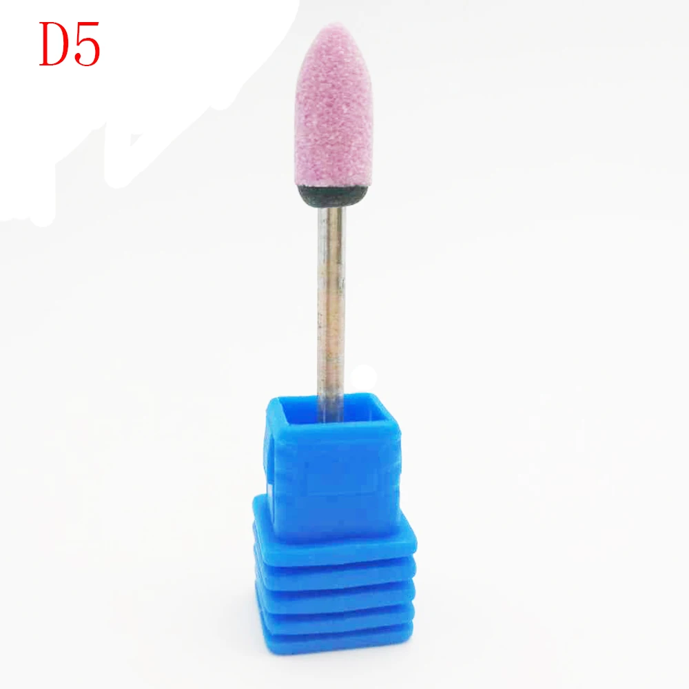 

5PCS Stone Ceramic Drill Nail Accessories Art Manicure Machine Electric Cutter Files