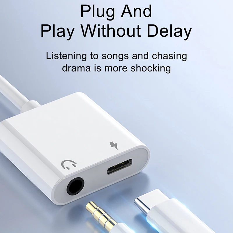 Переходник с Type C на USB OTG сплиттер 2-в-1 для Samsung S21 S20 Note 20 Ultra S10 10 Plus USBC DAC двойной